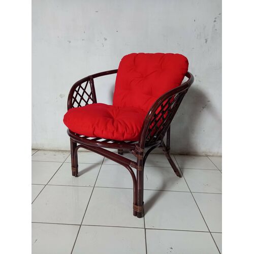 Комплект мебели Таврия Ред из натурального ротанга темно-коричневый - Фото №6