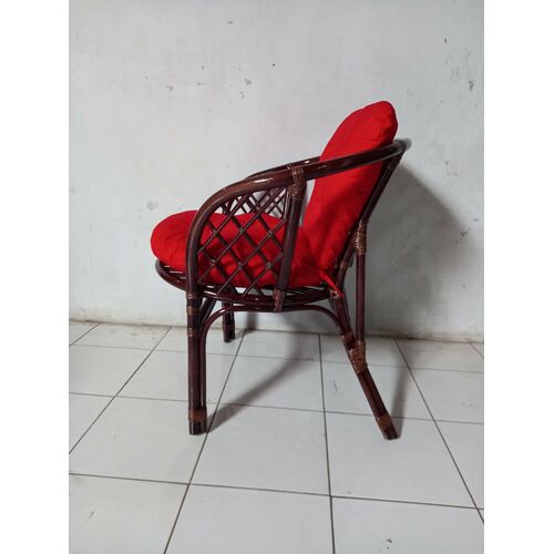Комплект мебели Таврия Ред из натурального ротанга темно-коричневый - Фото №5