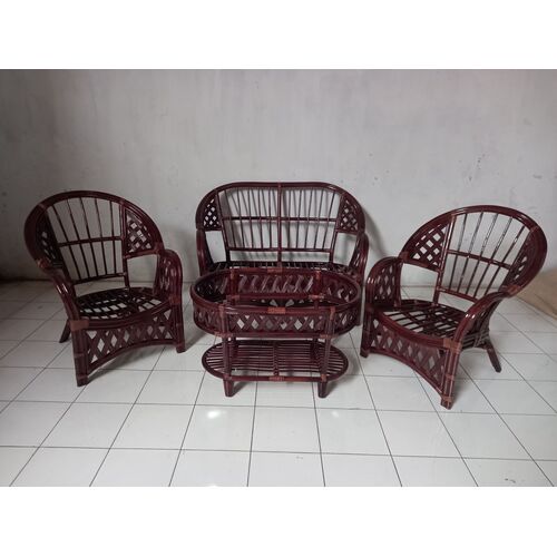 Комплект мебели Копакабана-3 из натурального ротанга темно-коричневый - Фото №5