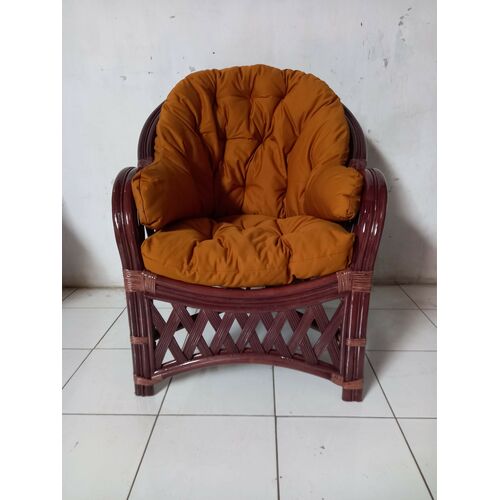 Комплект мебели Копакабана-3 из натурального ротанга темно-коричневый - Фото №8