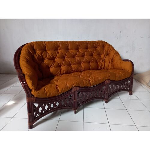 Комплект мебели Копакабана-3 из натурального ротанга темно-коричневый - Фото №2