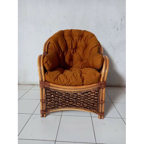 Комплект Копакабана Гиацинт из натурального ротанга орехового цвета (Софа, 1 кресло, стол) - Фото №6