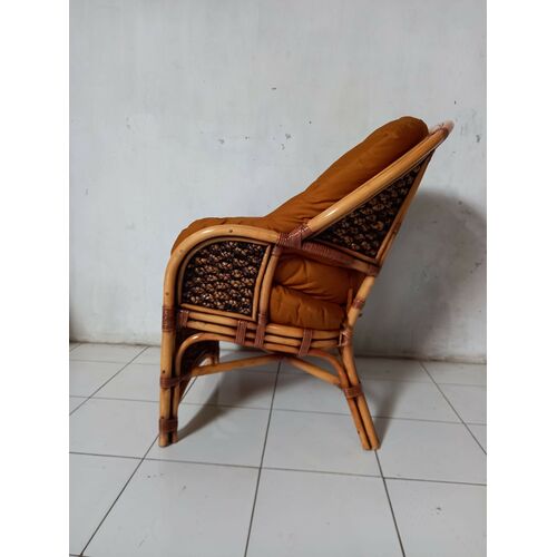 Комплект мебели Копакабана Гиацинт из натурального ротанга орехового цвета - Фото №3