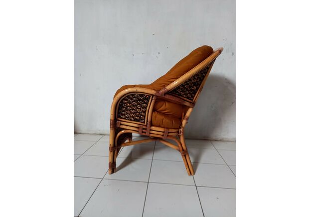 Комплект мебели Копакабана Гиацинт из натурального ротанга орехового цвета - Фото №2
