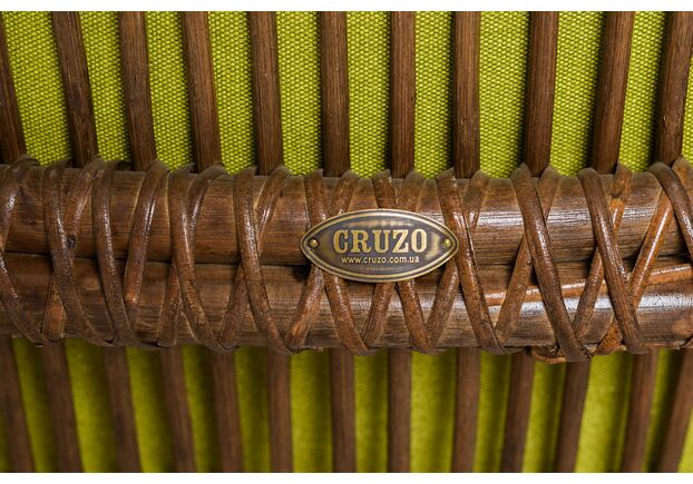 Комплект плетеной мебели Дрим из натурального ротанга коричневого цвета: софа, 2 кресла и кофейный столик - Фото №2