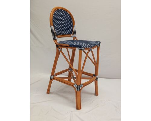 Барный стул бистро ротанговый Sana Bar Chair - Фото №1