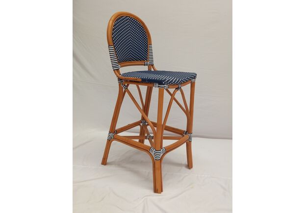 Барний стілець бістро ротанговий Sana Bar Chair - Фото №1