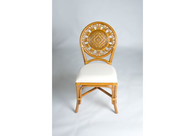 Обеденный стул Аскания натуральный ротанг королевский дуб - Фото №2