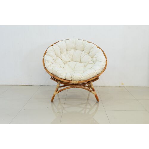 Комплект мебели Папасан Нуово (софа, 2 кресла и столик) натуральный ротанг - Фото №2