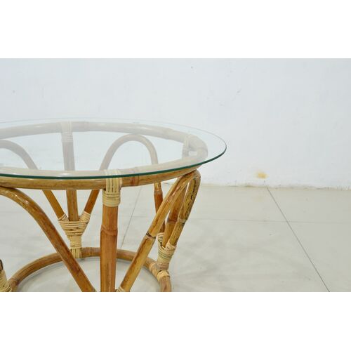Комплект мебели Папасан Нуово (софа, 2 кресла и столик) натуральный ротанг - Фото №5