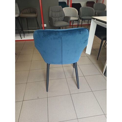  Кресло обеденное ANTIBA (Антиба) ткань полуночный синий - Фото №5