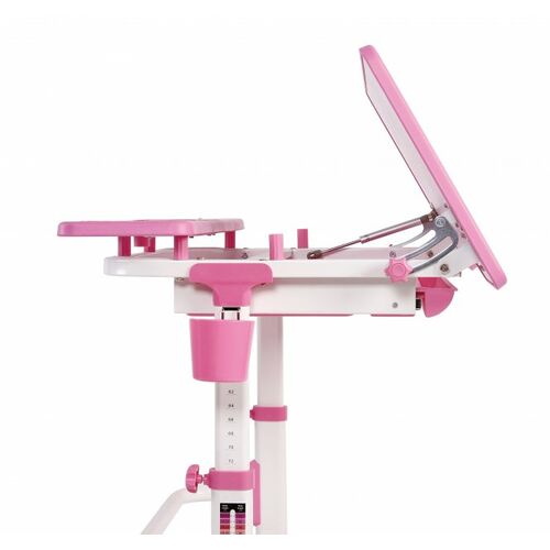 Комплект FunDesk Парта + стілець трансформери Lavoro Pink + лампа - Фото №5