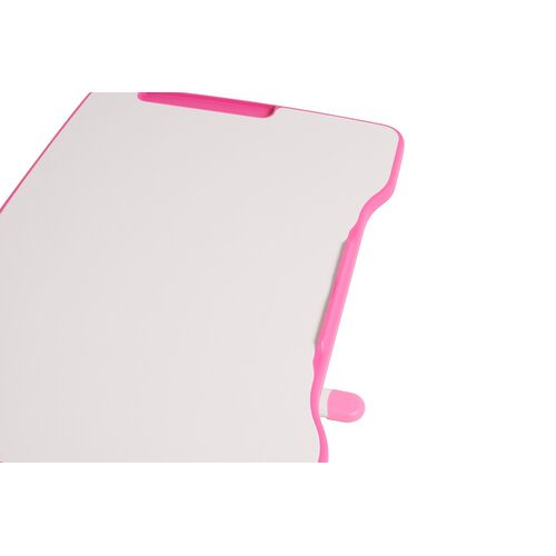 Комплект FunDesk Парта и стул-трансформеры Omino Pink + лампа - Фото №10