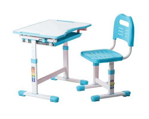 Комплект FunDesk Парта та стілець-трансформери Sole Blue - Фото №1
