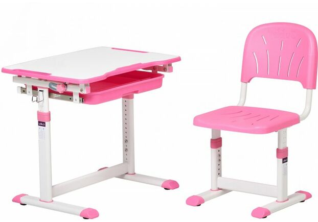 Комплект Cubby Sorpresa Pink парта + стул трансформеры - Фото №1
