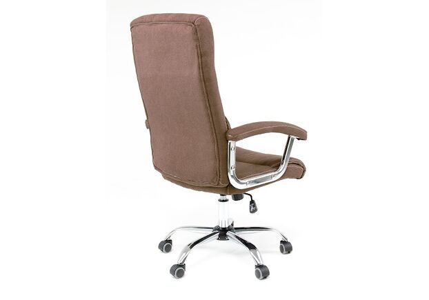 Крісло офісне Alaska textile brown - Фото №2
