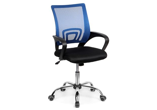 Крісло офісне Netway black/blue - Фото №1