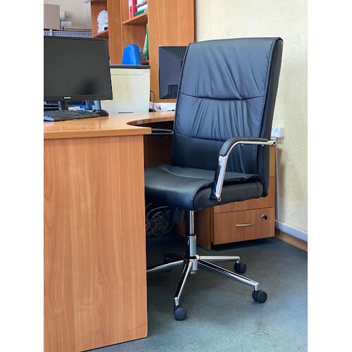 Кресло офисное Dacotta black черное - Фото №2