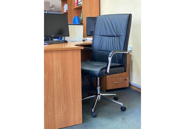 Кресло офисное Dacotta black черное - Фото №2