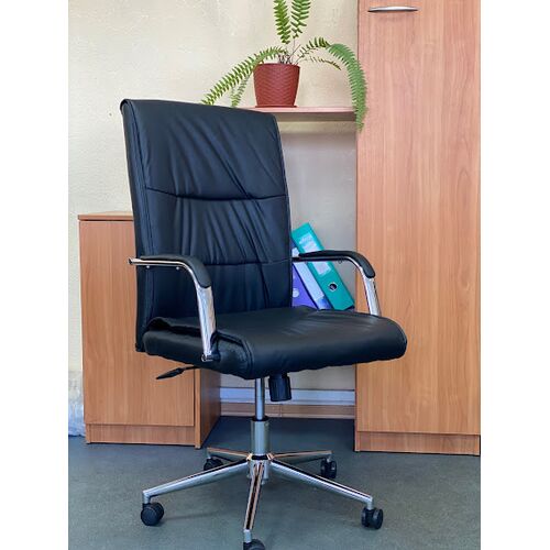 Кресло офисное Dacotta black черное - Фото №4