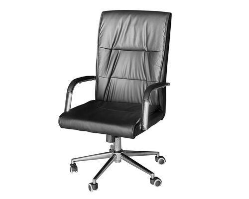 Кресло офисное Dacotta black черное - Фото №1