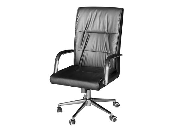 Кресло офисное Dacotta black черное - Фото №1