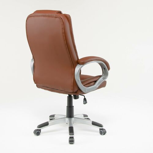 Крісло офісне Denver шкірозамінник коричневий - Фото №2