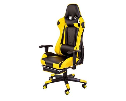 Кресло геймерское Drive black/yellow - Фото №1