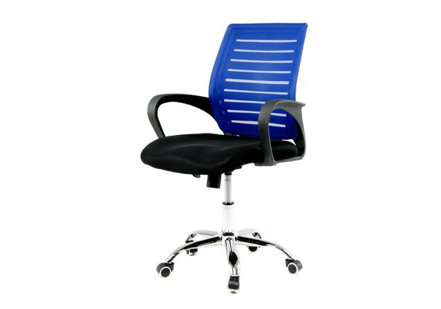 Кресло Flash seat black/blue - Фото №1