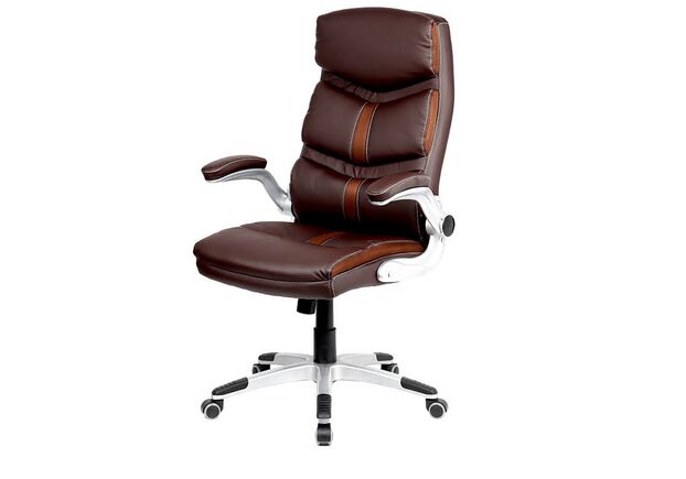 Кресло офисное Leland коричневое - Фото №1