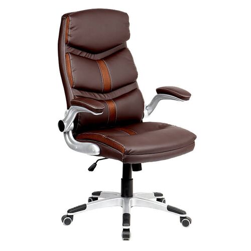 Крісло офісне Leland коричневе - Фото №2