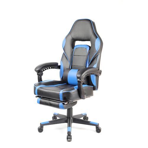 Кресло геймерское Parker black/blue - Фото №6