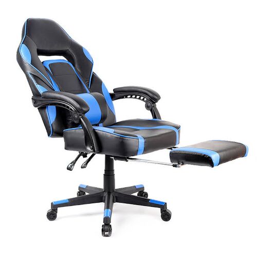Кресло геймерское Parker black/blue - Фото №7