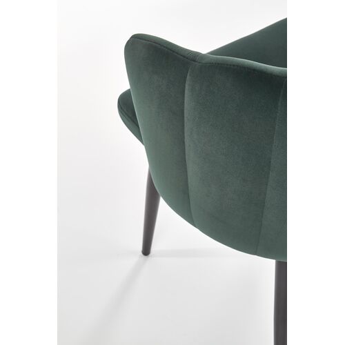 Кресло K386 темно-зеленое - Фото №7