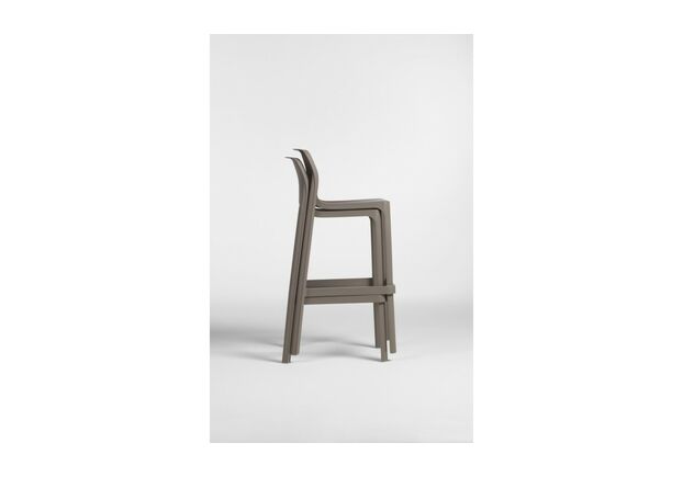 Барный стул Net Stool Mini Tortora - Фото №2