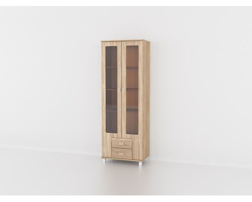 Система Атлант – Шкаф для книг ШК-326 Дуб Сонома - Фото №1