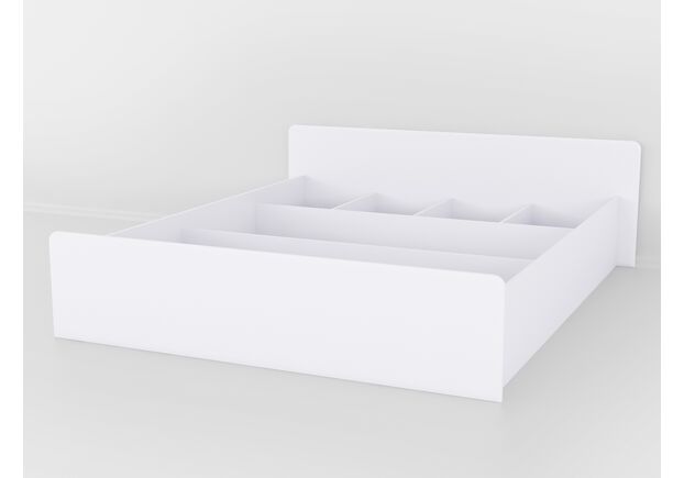 Кровать двуспальная КТ-574.1 Белый - Фото №1