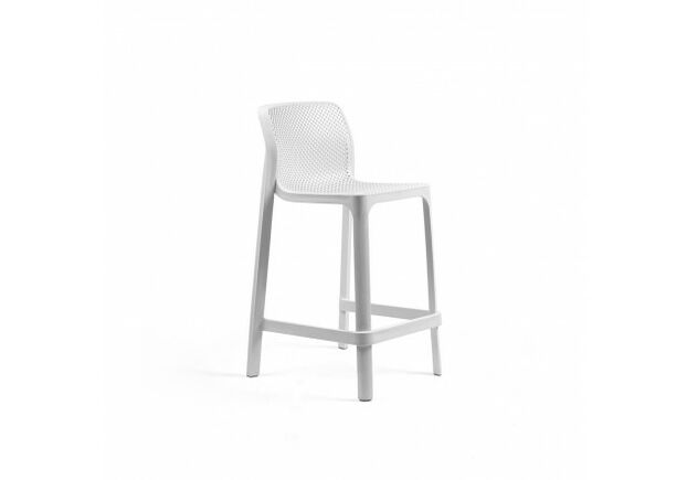 Барный стул Net Stool Mini Bianco - Фото №1