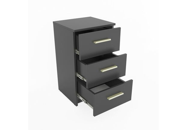 Комод А-24 Чорний Матовий - Фото №2