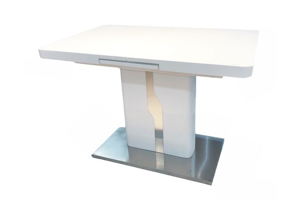 Стол обеденный раскладной Impulse Argo 110(145)x70 см белый - Фото №2