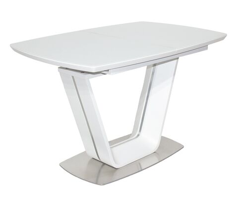 Стол обеденный раскладной Impulse Asti-2 120(160)x80 см белый - Фото №1