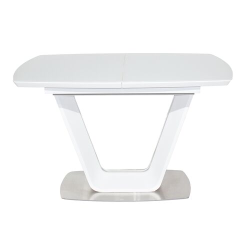 Стол обеденный раскладной Impulse Asti-2 120(160)x80 см белый - Фото №4