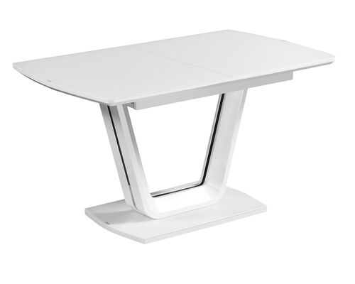 Стол обеденный раскладной Impulse Asti 140(180)x80 см белый  - Фото №1