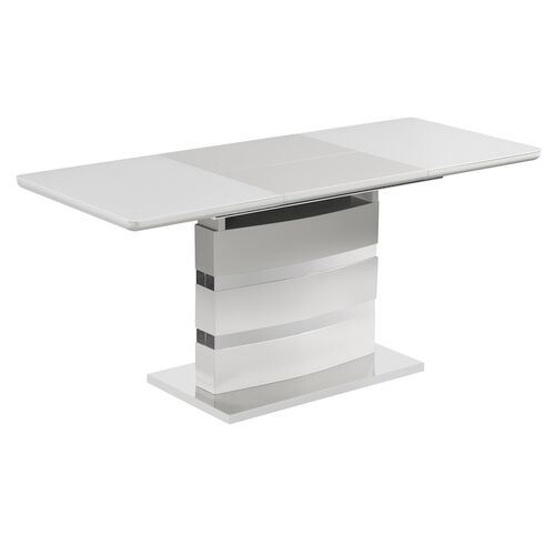 Стол обеденный раскладной Impulse HAMMER 110(170)x70 см светло-серый  - Фото №3