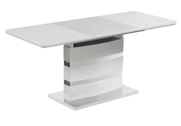Стол обеденный раскладной Impulse HAMMER 110(170)x70 см светло-серый  - Фото №2