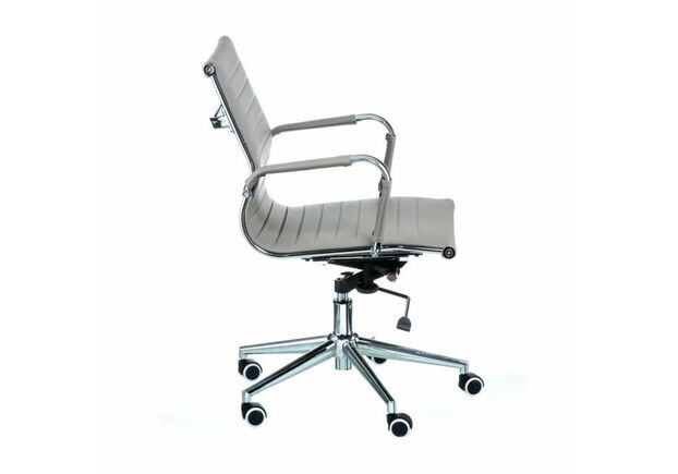 Кресло офисное Special4You  Solano 5 artleather grey - Фото №2