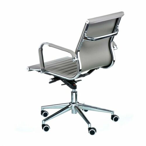 Кресло офисное Special4You  Solano 5 artleather grey - Фото №6