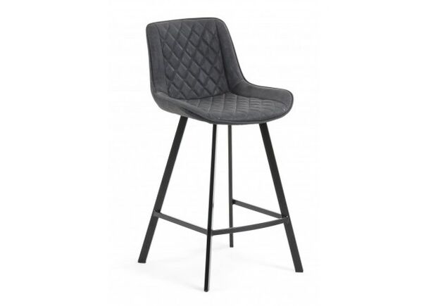 Полубарный стул La Forma Arian графит - Фото №1