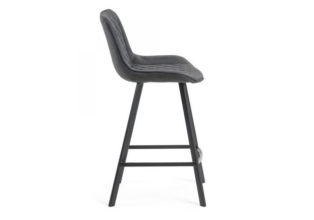 Полубарный стул La Forma Arian графит - Фото №2