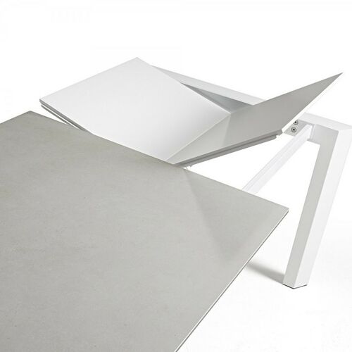 Обеденный стол La Forma Atta светло-серый - Фото №3
